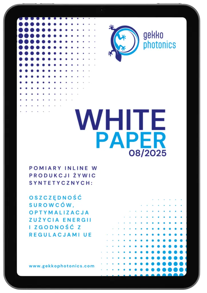 Pomiary inline w produkcji żywic syntetycznych — oszczędność surowców, niższe zużycie energii i zgodność z regulacjami europejskimi.