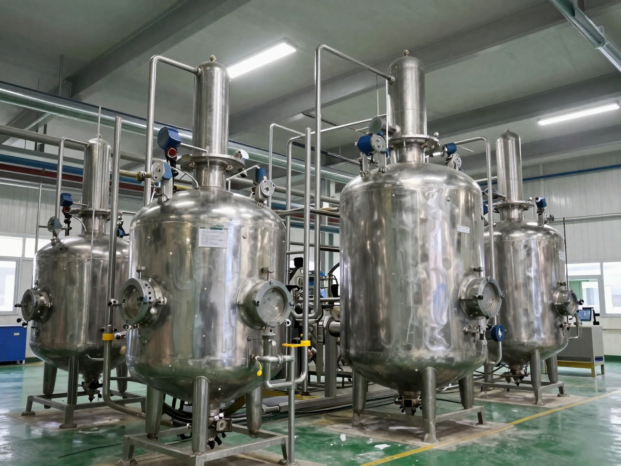 Liquid silicone rubber production line with stainless steel metering and mixing equipment