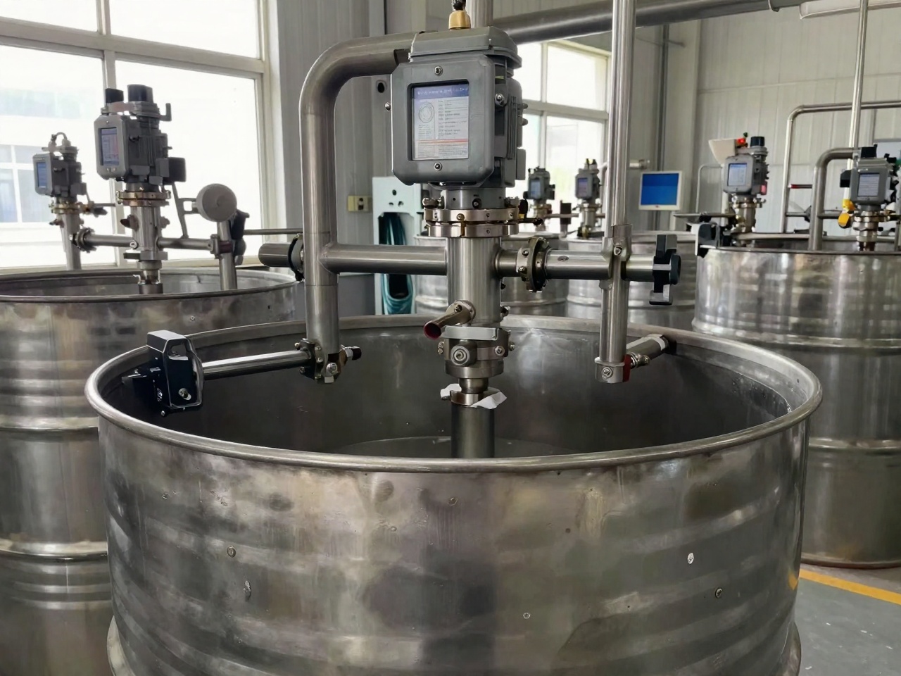 Diisocyanate handling and drum filling at a polyurethane prepolymer plant