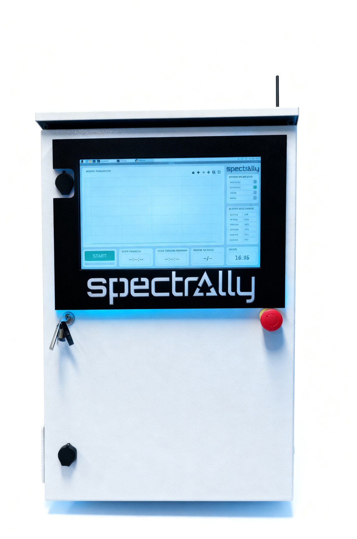 Spectrally X1 INLINE - the complete analyzer cabinet